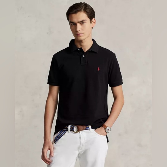 Ralph Lauren Other - Polo Ralph Lauren Black Polo Shirt Men’s 2XL Red Pony Classic Fit Preppy